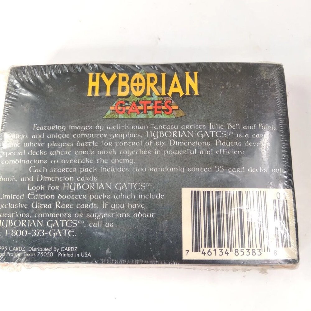 Hyborian Gates CCG Limited Edition Starter Pack  NEW in Shrink 1995 Coll… - Picture 3 of 5